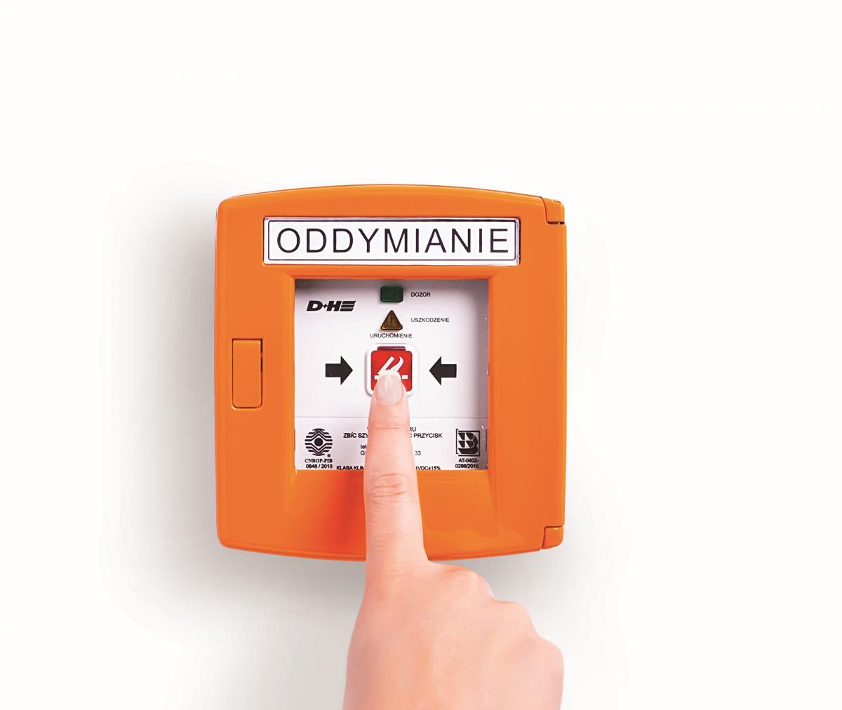 Przycisk oddymiania D+H