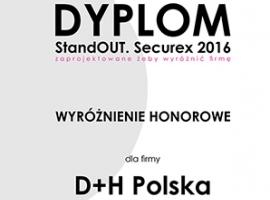 Wyróżnienie Honorowe StandOUT. dla D+H Polska