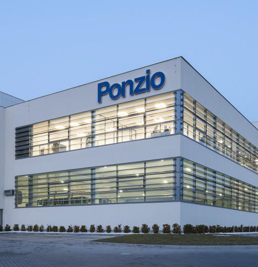 Nowa siedziba firmy Ponzio Nowa siedziba firmy Ponzio