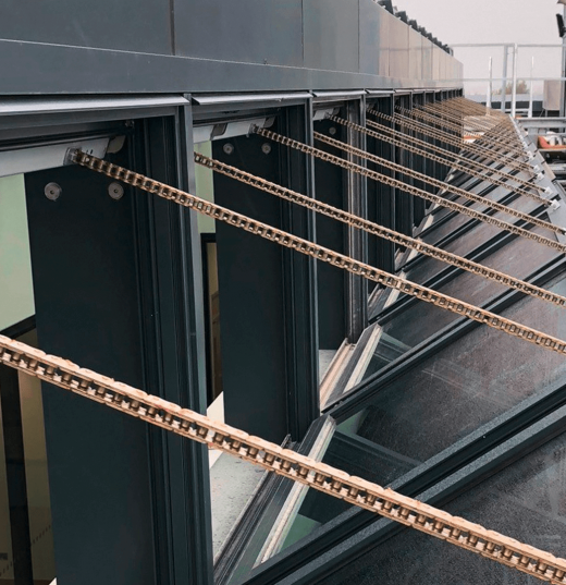 Napędy CDC zastosowane w oknach uchylnych Napędy CDC zastosowane w oknach uchylnych