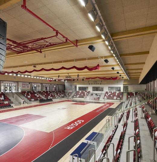 Hala sportowa w Gnieźnie z systemem sygnalizacji pożarowej Protec