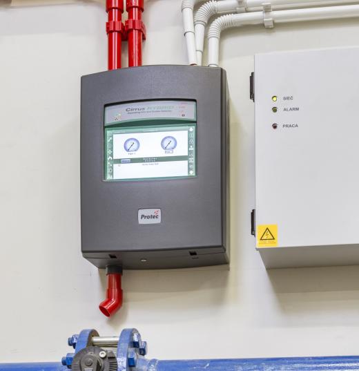 System sygnalizacji pożarowej Protec w Knauf Industries